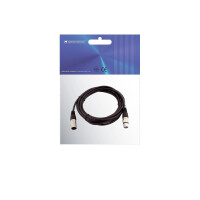 Omnitronic XLR Kabel 5pol 10m sw