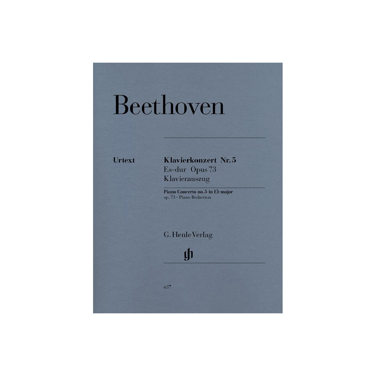 Konzert Es-Dur Nr.5 op.73 für Klavier und Orchester