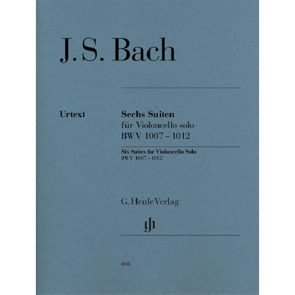 6 Suiten BWV1007-1012