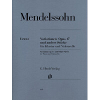Variationen op.17 und andere Stücke