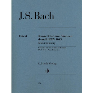 Konzert d-Moll BWV1043 f&uuml;r 2 Violinen und Orchester