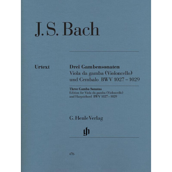 3 Sonaten BWV1027-1029 für Viola