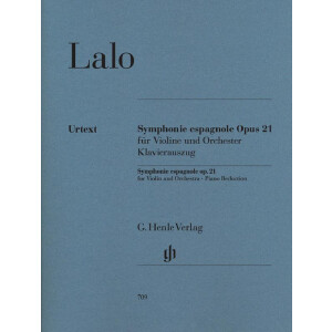 Symphonie espagnole op.21 f&uuml;r Violine und Orchester