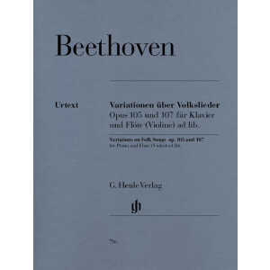Variationen über Volkslieder op.105 und op.107