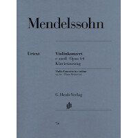 Konzert e-Moll op.64 für Violine und Orchester