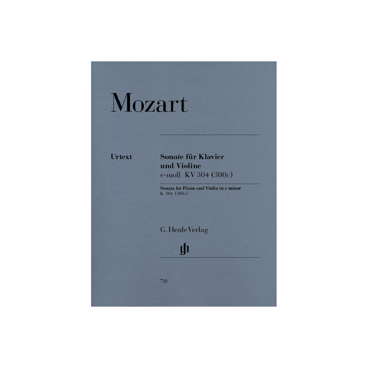 Sonate e-Moll KV304 box