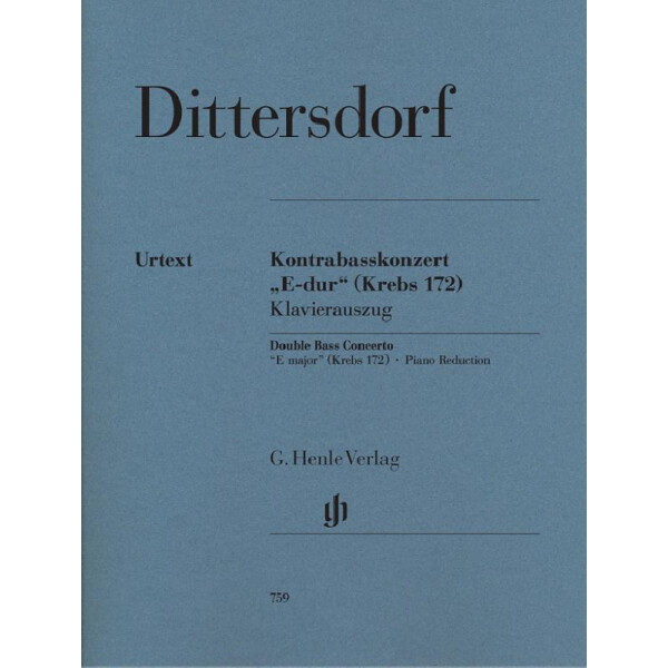 Konzert E-Dur für Kontrabaß und Orchester