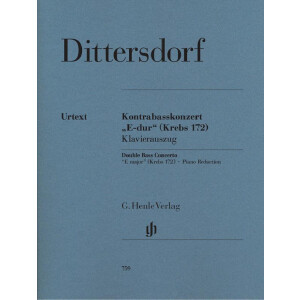 Konzert E-Dur f&uuml;r Kontraba&szlig; und Orchester
