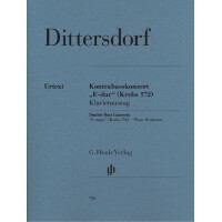 Konzert E-Dur für Kontrabaß und Orchester