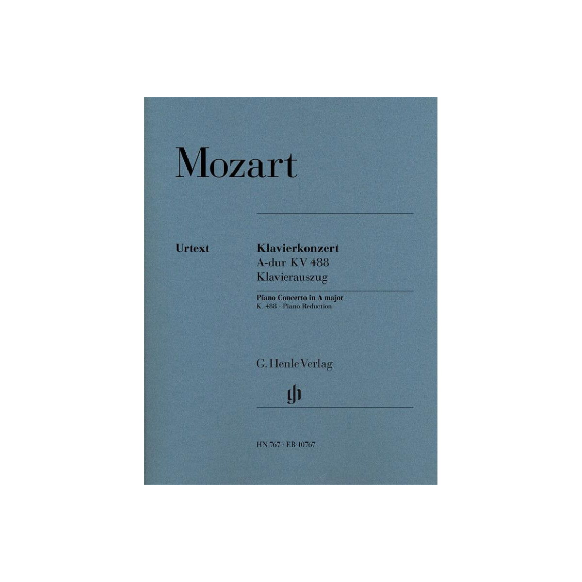 Konzert A-Dur KV488 für Klavier und box