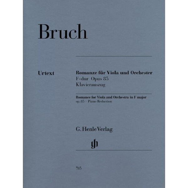 Romanze F-Dur op.85 für Viola und Orchester
