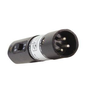 Omnitronic Adapterkabel XLR(M)/Klinke mono 0,3m sw