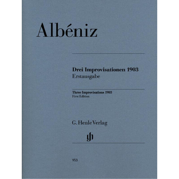 3 Improvisationen 1903 (+CD)