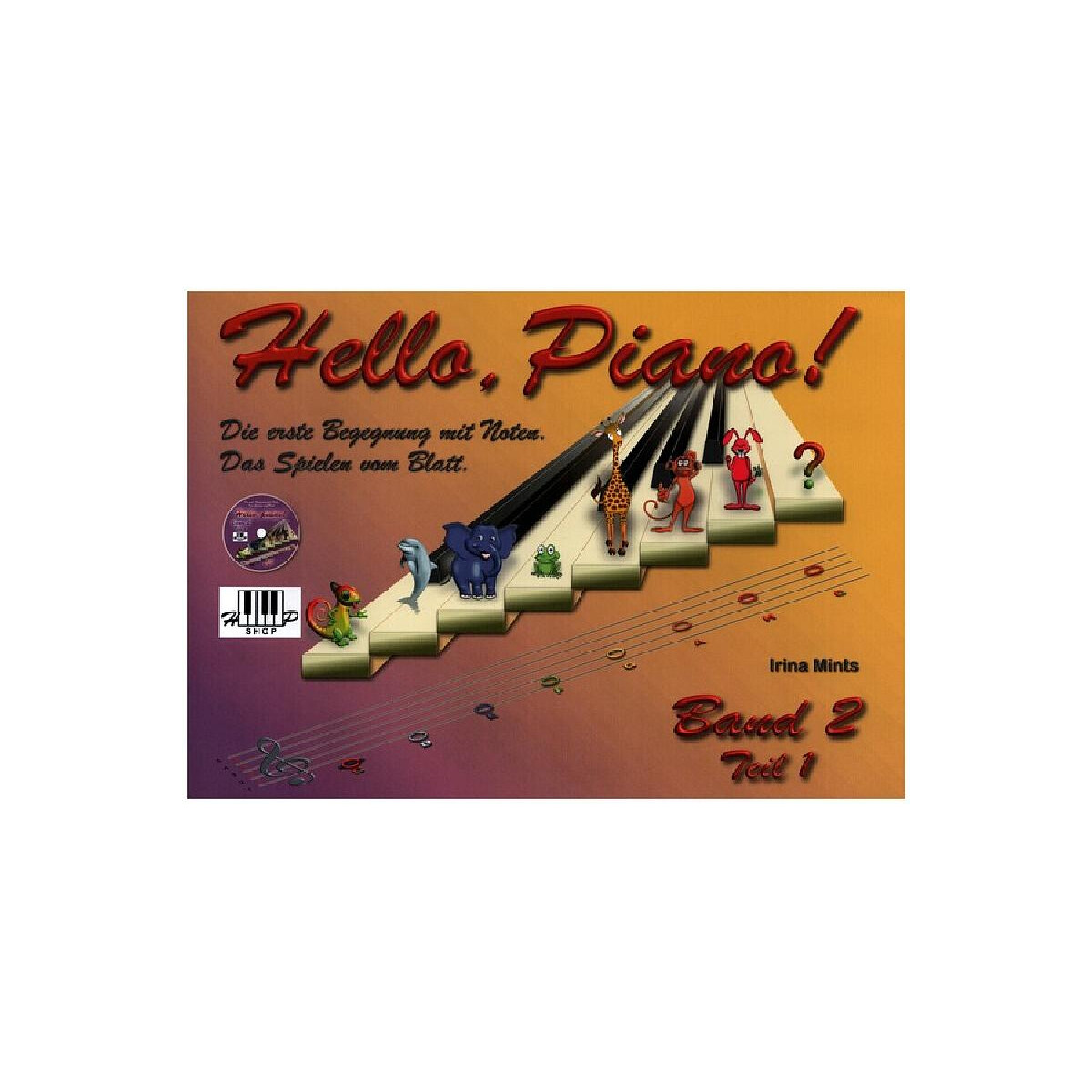 Hello, Piano Band 2 Teil 1 (+CD)  deutsch
