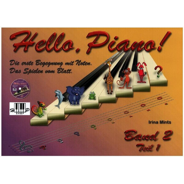 Hello, Piano Band 2 Teil 1 (+CD)  deutsch