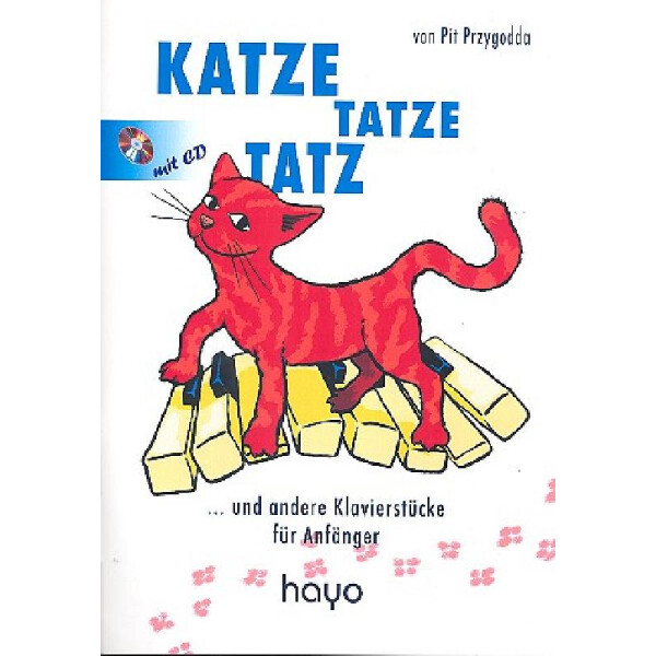 Katze Tatze Tatz (+CD) für Klavier