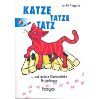 Katze Tatze Tatz (+CD) für Klavier