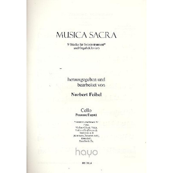 Geistliche Werke zu verschiedenen