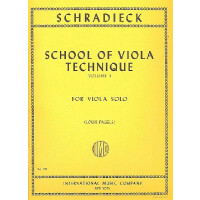 School of Viola Technique vol.1