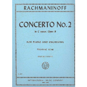 Concerto op.18 no.2 in c Minor for piano and orchestra