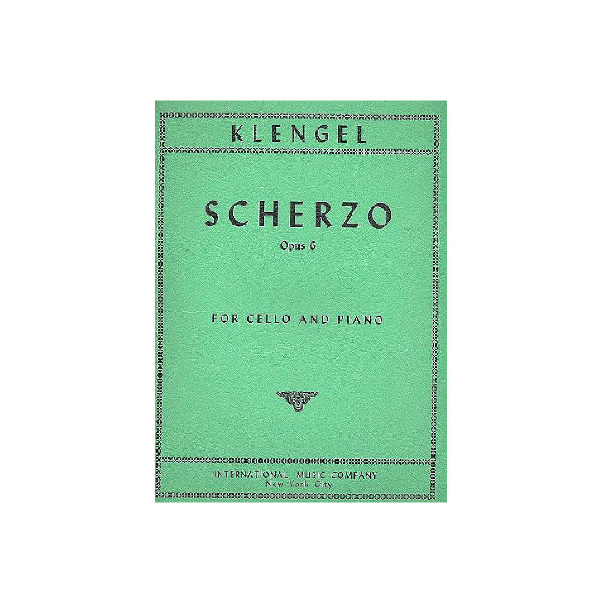 Scherzo op.6 für Violoncello und Kl box