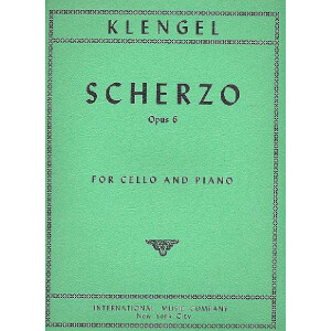 Scherzo op.6 für Violoncello und Klavier