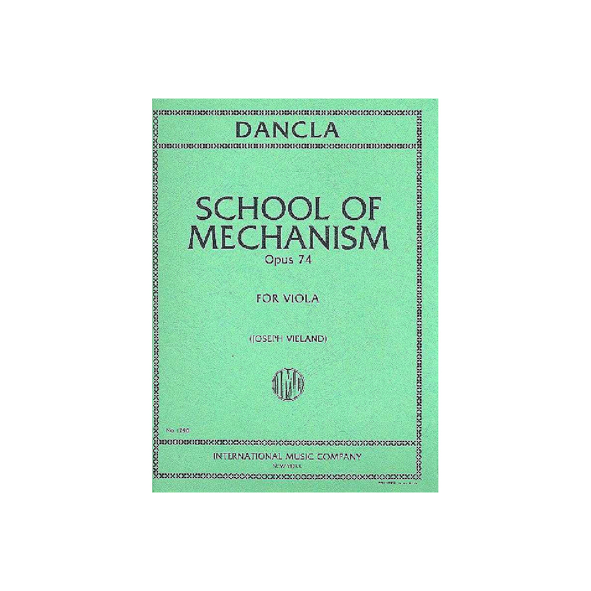 School of Mechanism op.74 for viola box