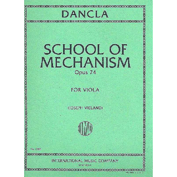School of Mechanism op.74 for viola