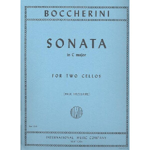 Sonata C major for 2 violoncelli
