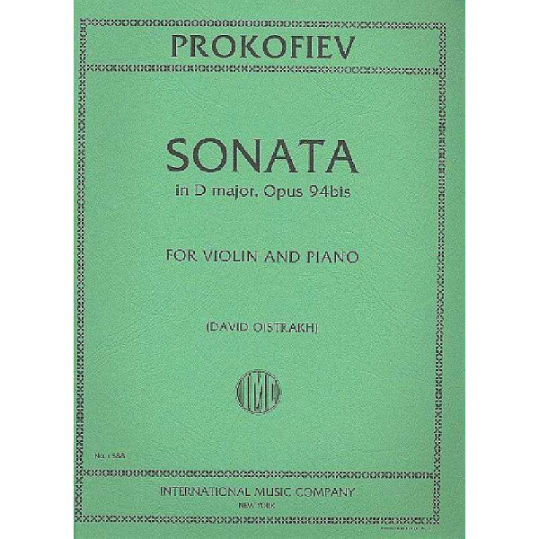 Sonata D major op.94a