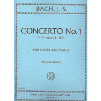 Concerto a Minor BWV1041 for