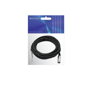 Omnitronic Adapterkabel XLR(M)/Klinke stereo 5m sw