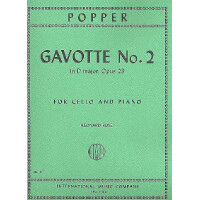 Gavotte op.23,2 for cello and