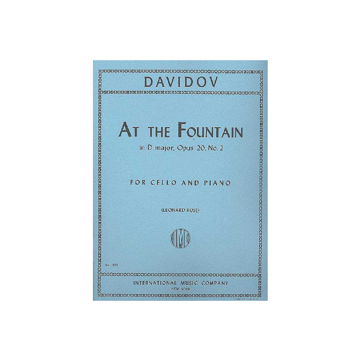 At the Fountain op.20,2 box