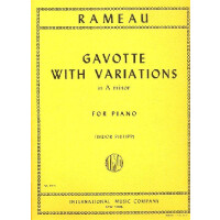 Gavotte with Variations a Minor