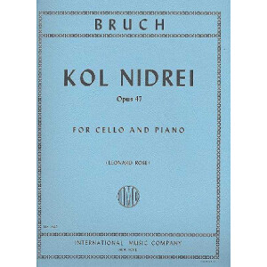 Kol nidrei op.47 for cello and