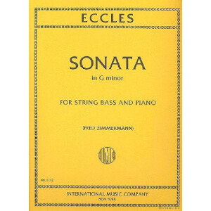 Sonata g minor for double bass