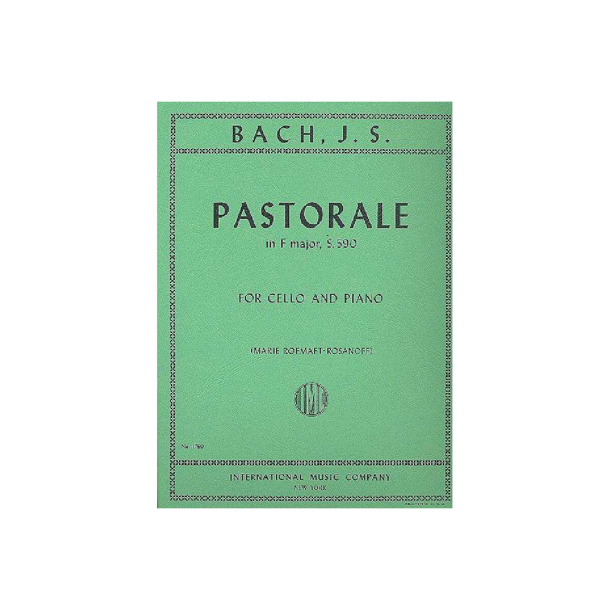 Pastorale F major for box