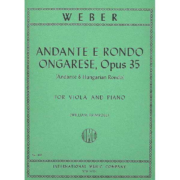 Andante e rondo ongarese op.35