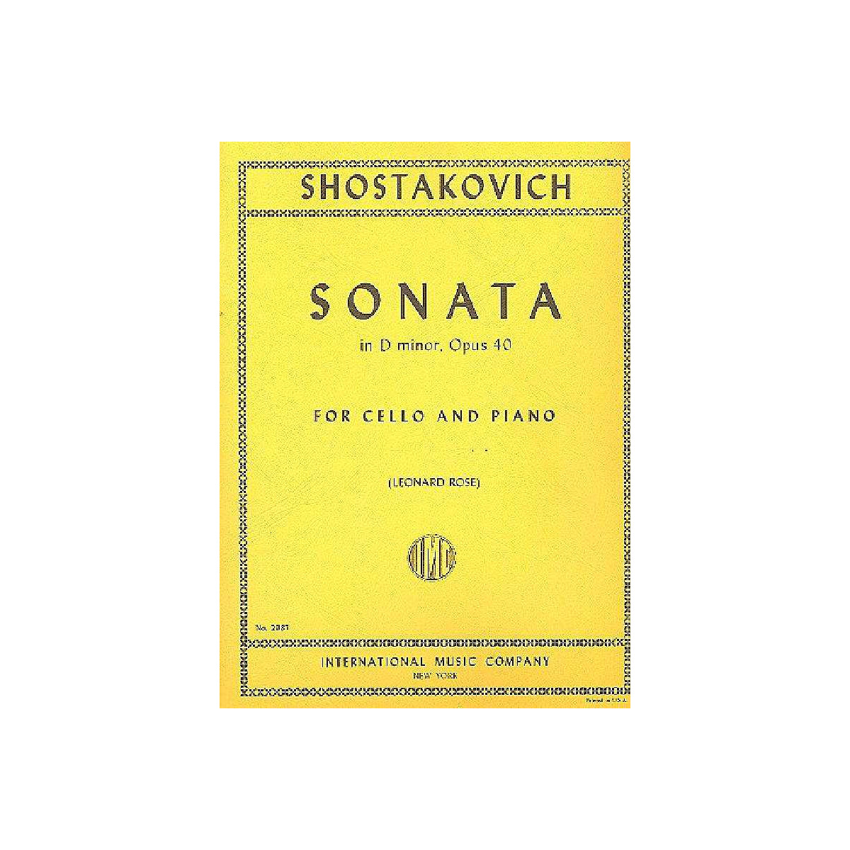 Sonata d minor op.40 box