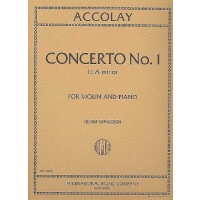Concerto a Minor no.1 for violin