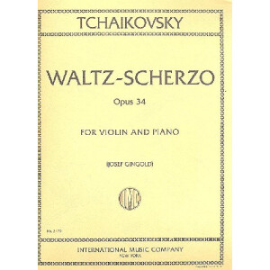 Waltz-Scherzo op.34 for violin