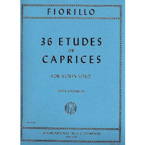 36 Sudies or Capriccios for violin