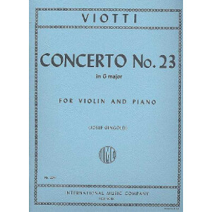 Concerto G major no.23