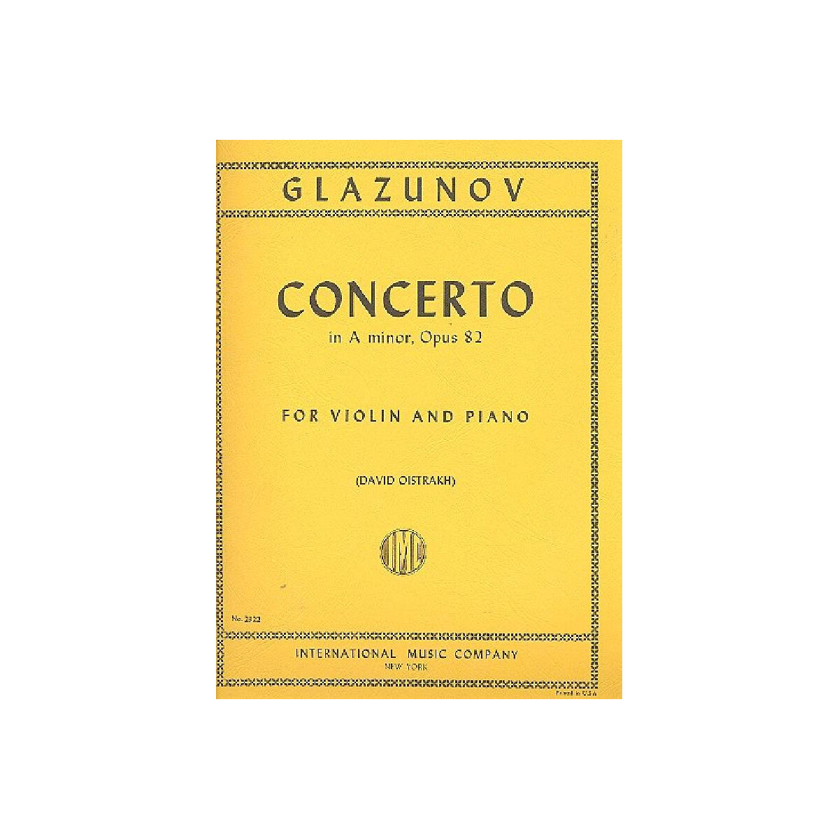 Concerto in a minor op.82 box