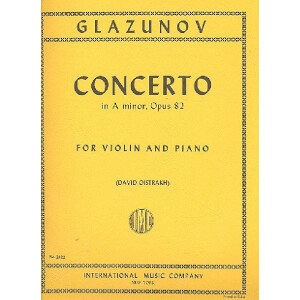 Concerto in a minor op.82