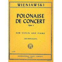 Polonaise de concert d major op. 4 for violin and piano