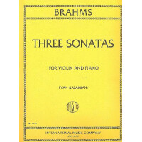 3 Sonatas op.78, op.100 and op.108