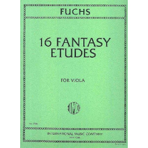 16 fantasy etudes for viola