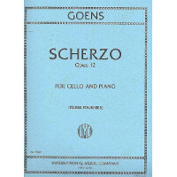 Scherzo op.12 for cello and piano